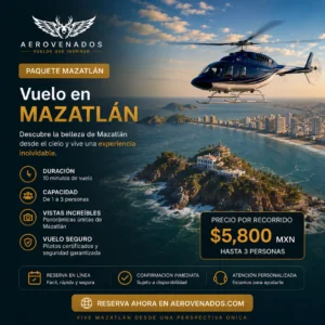 Paquete 1 - Vuelo Mazatlán