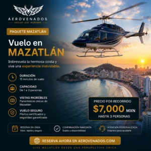 Paquete 2 - Vuelo Mazatlán