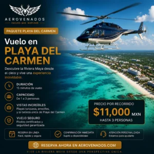 Paquete 2 - Vuelo Playa del Carmen