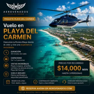 Paquete 3 - Vuelo Playa del Carmen