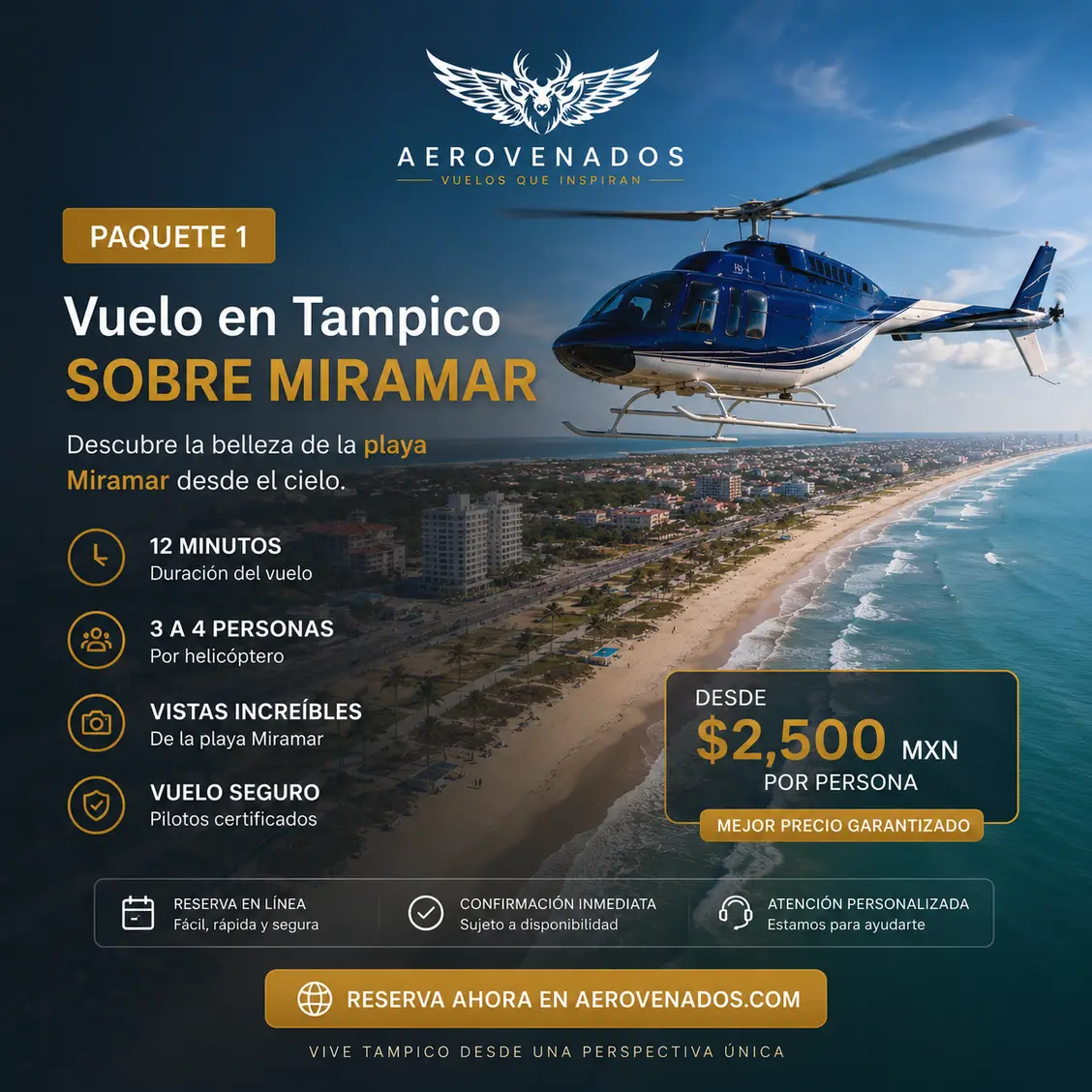 Vuelo local Tampico